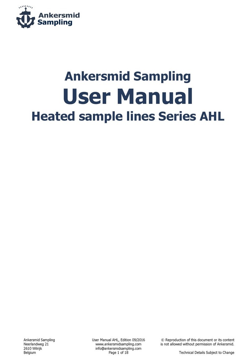 Ankersmid Sampling AHL Series user manual