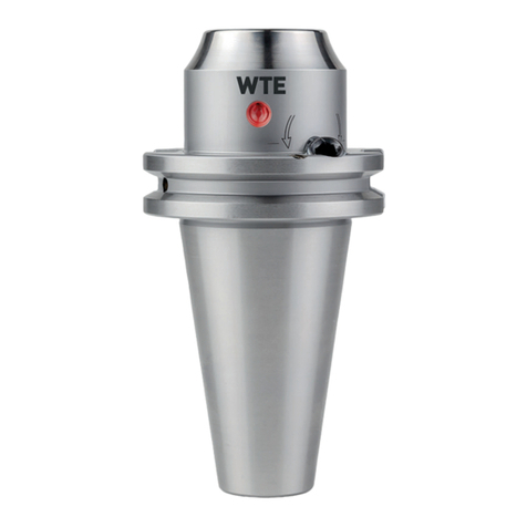 Mapal WTE HPH Installation and operating instructions