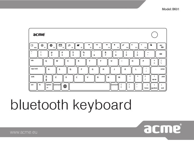 ACME BK01 User manual