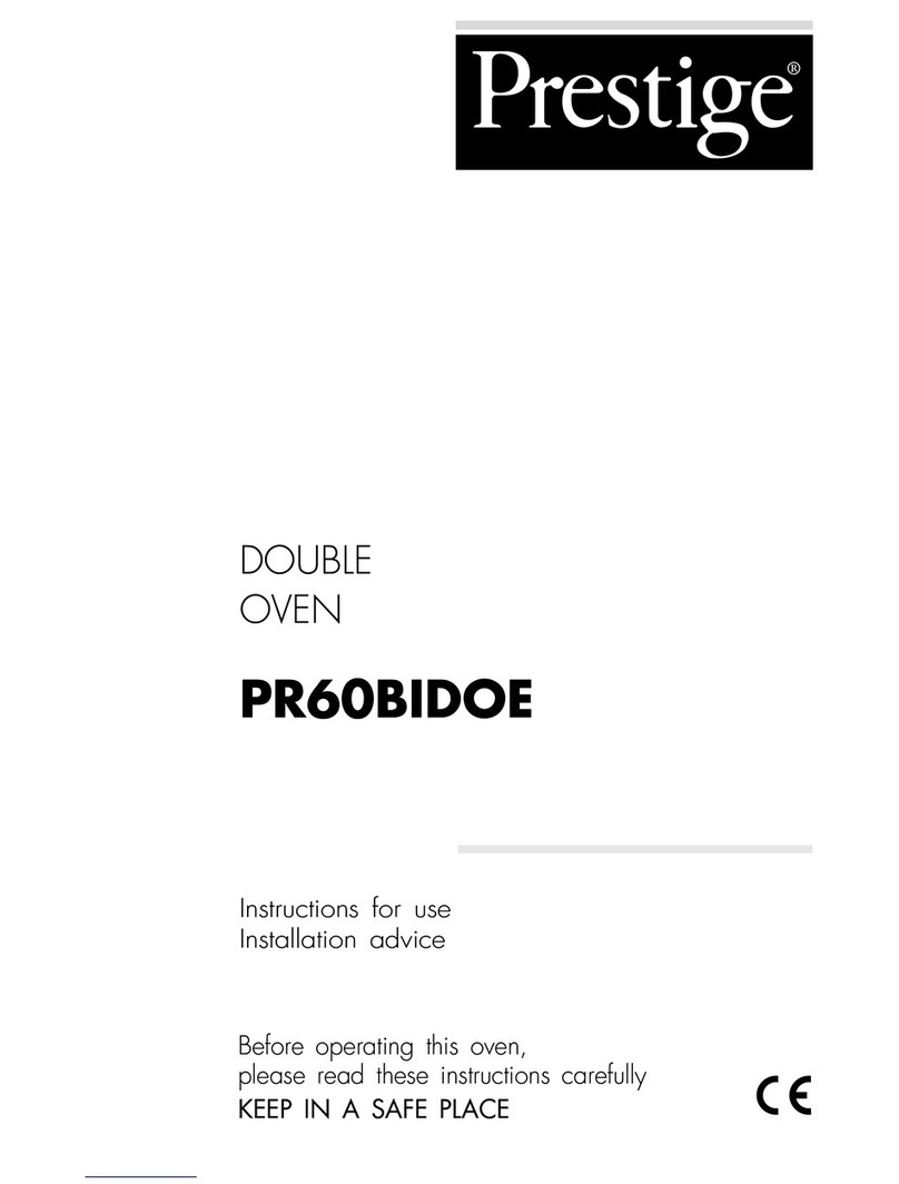 Prestige PR60BIDOE Instructions for use