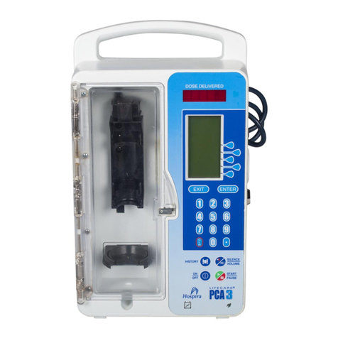 Hospira Lifecare PCA3 User manual Hospira Lifecare PCA3 User manual