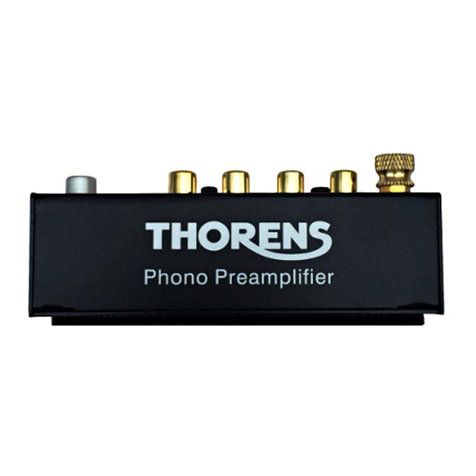 THORENS MM FLEX User manual
