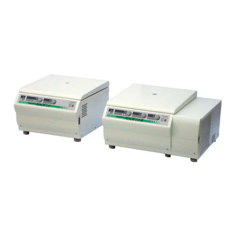Kendro SORVALL Legend MACH 1.6/R User manual Kendro SORVALL Legend MACH 1.6/R User manual