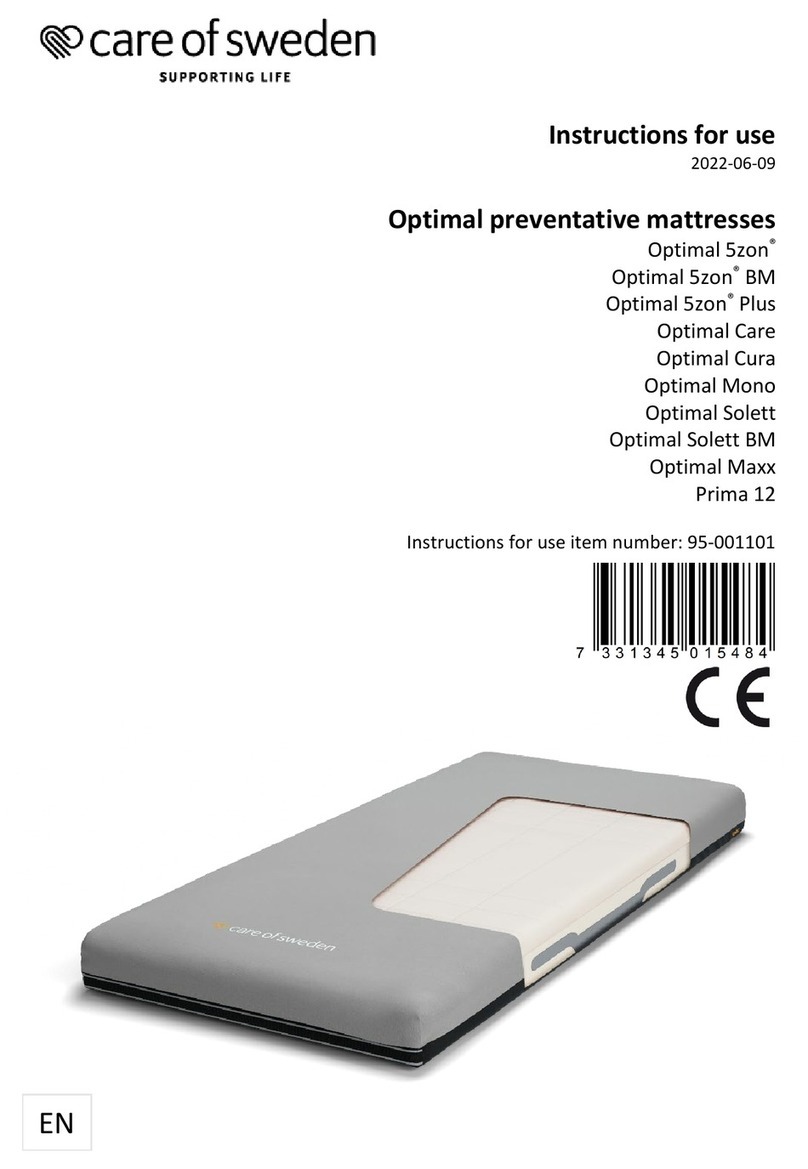 Care of Sweden Optimal 5zon Instructions for use