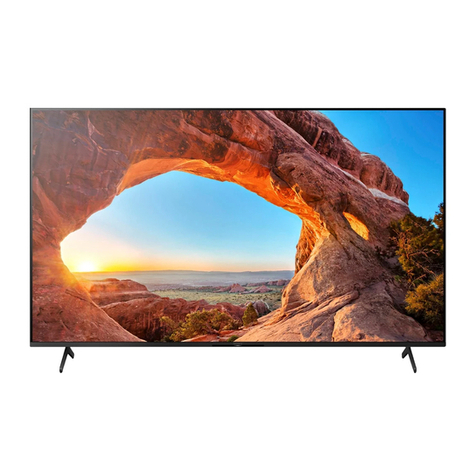Sony KD-85X8 TK Series User manual Sony KD-85X8 TK Series User manual
