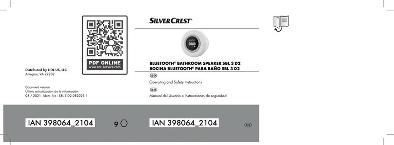 Silvercrest SBL 3 D2 Quick guide
