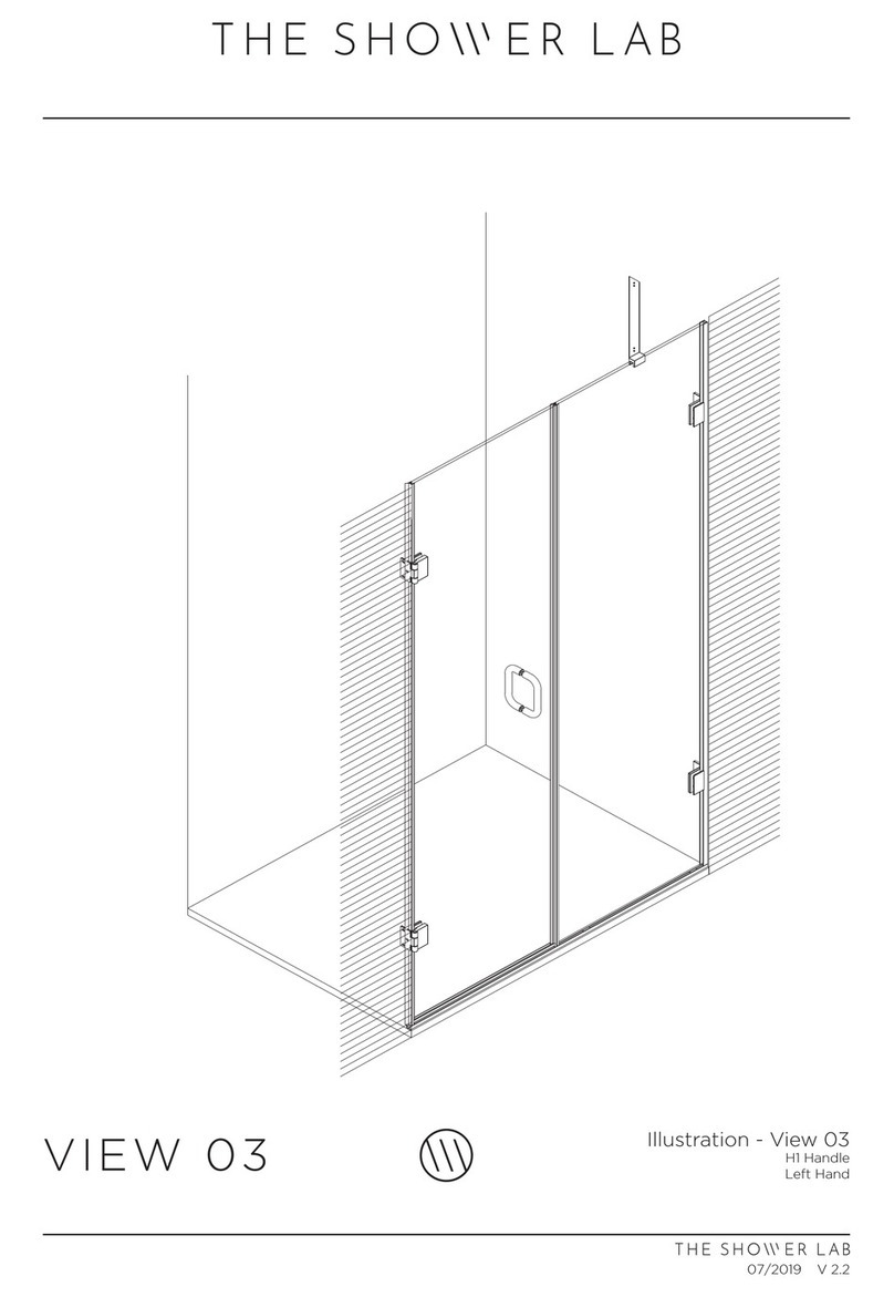 THE SHOWER LAB VIEW 03 User manual