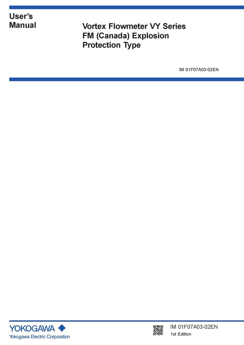 YOKOGAWA VY Series User manual