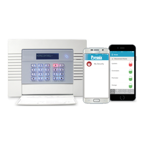 Pyronix HomeControl+ Installation and operating manual