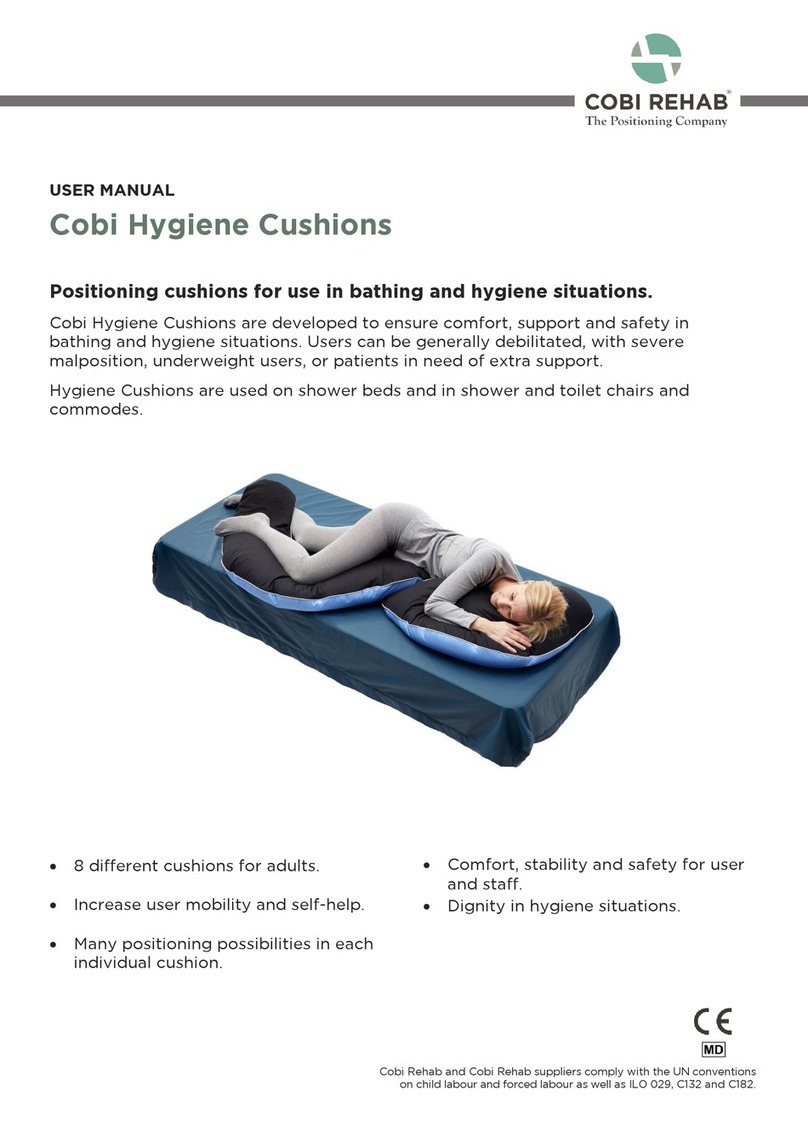 Cobi Rehab Hygiene Cushion user manual