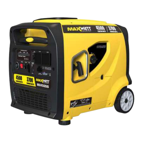 maxwatt MX4500iS Operator's manual