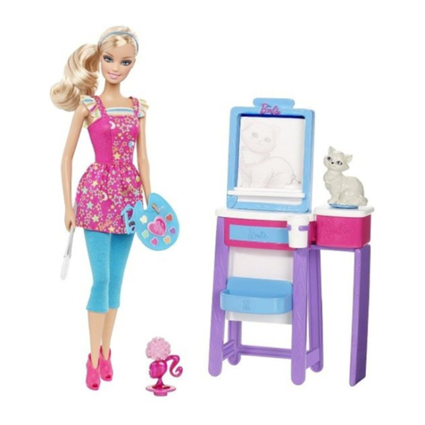 Mattel Barbie V6933 User manual