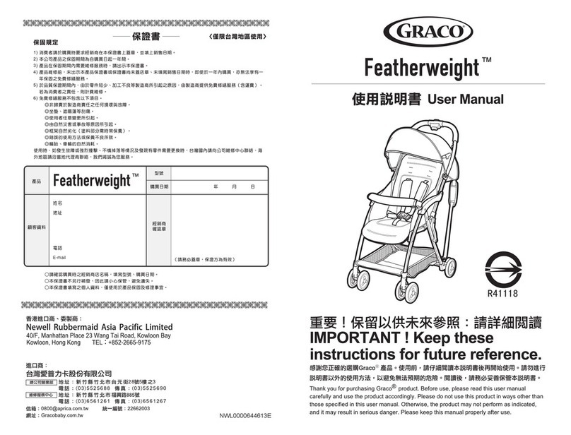 Graco Featherweight User manual