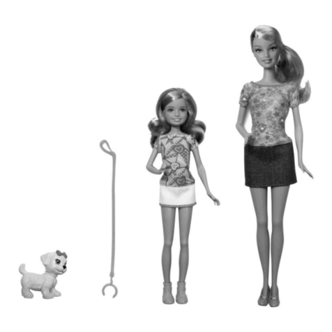 Mattel Barbie Mattel W3285 instructions