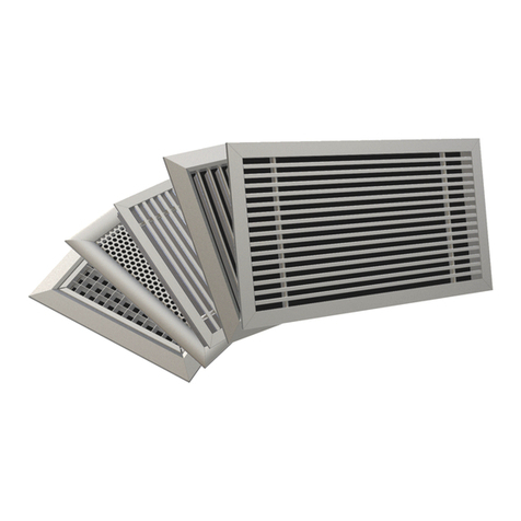 Trox Technik X-GRILLE modular User manual