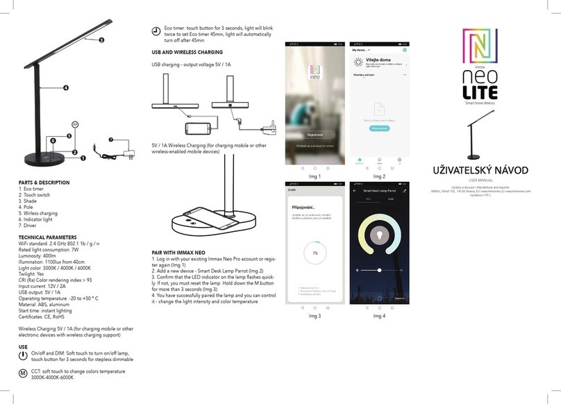 IMMAX NEO LITE user manual