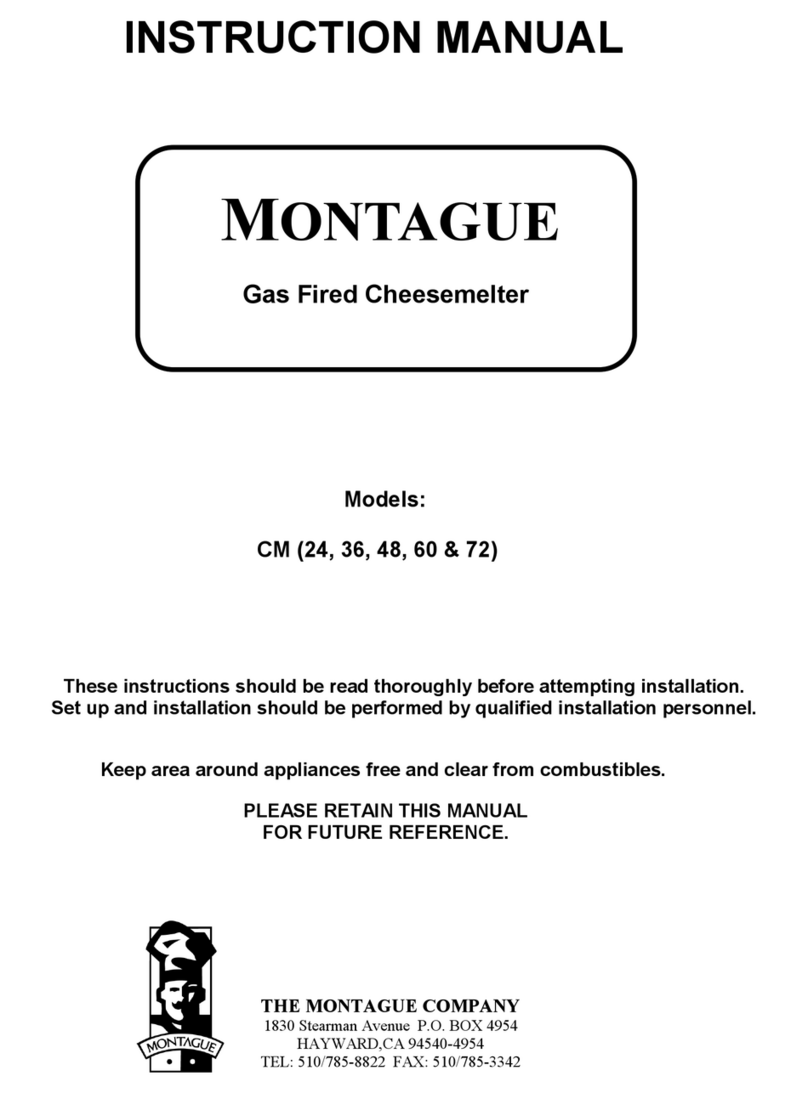 MONTAGUE CM 24 instruction manual