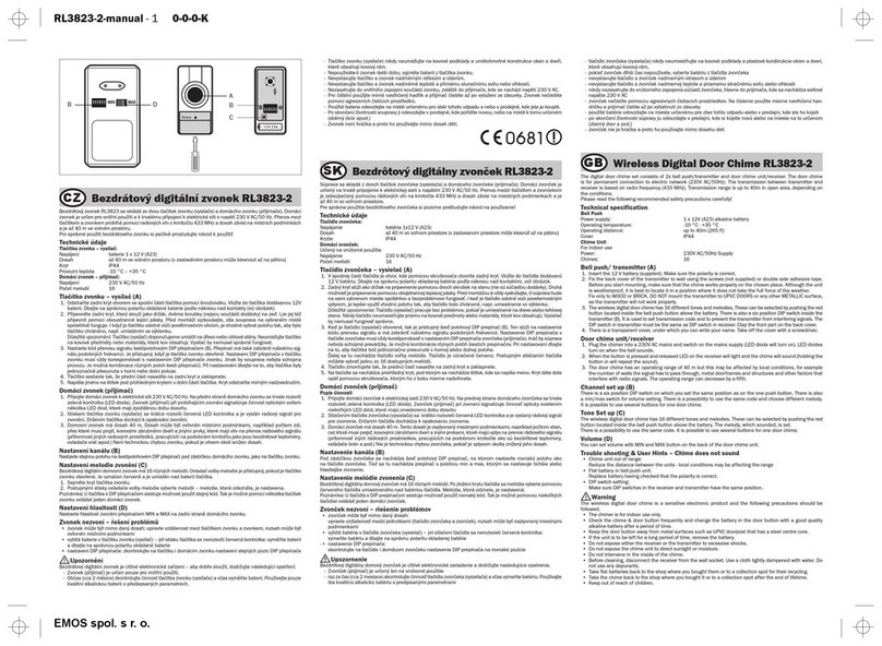 Emos RL3823-2 User manual