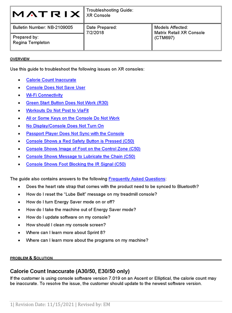 Matrix CTM697 User manual