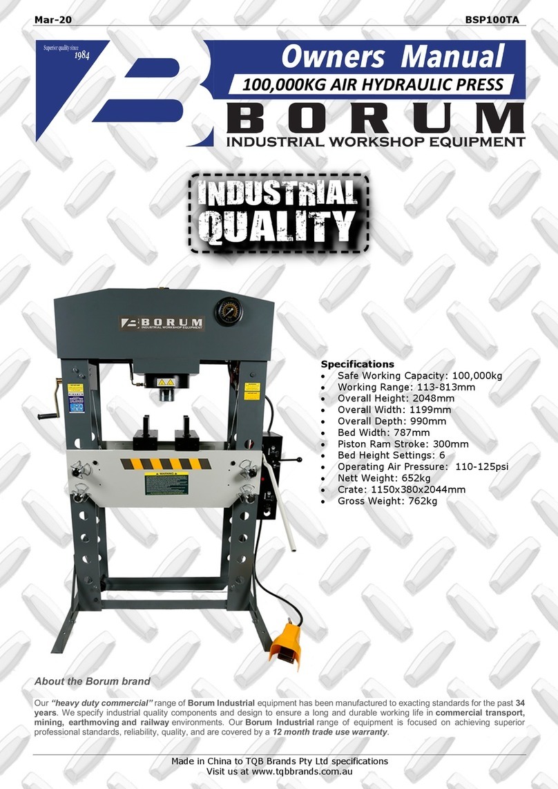 Borum BSP100TA owner's manual Borum BSP100TA owner's manual