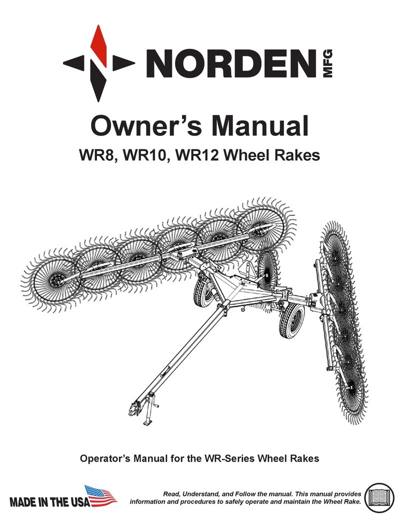 Norden Mfg WR8 owner's manual