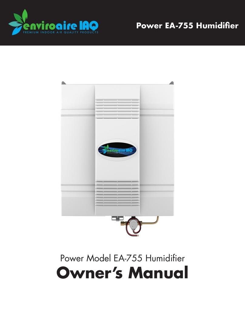 EnviroAire Power EA-755 owner's manual