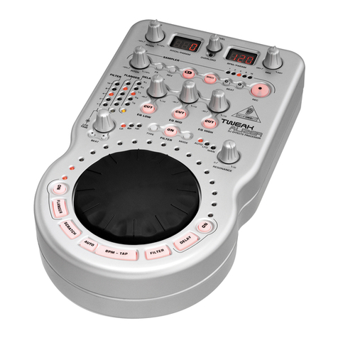 Behringer Tweakalizer DFX69 user manual