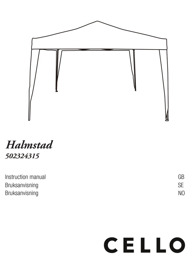 Cello Halmstad instruction manual