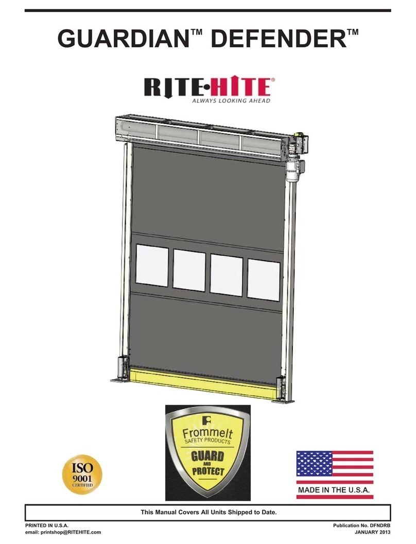 RITE-HITE FROMMELT SAFETY PRODUCTS GUARDIAN DEFENDER User manual