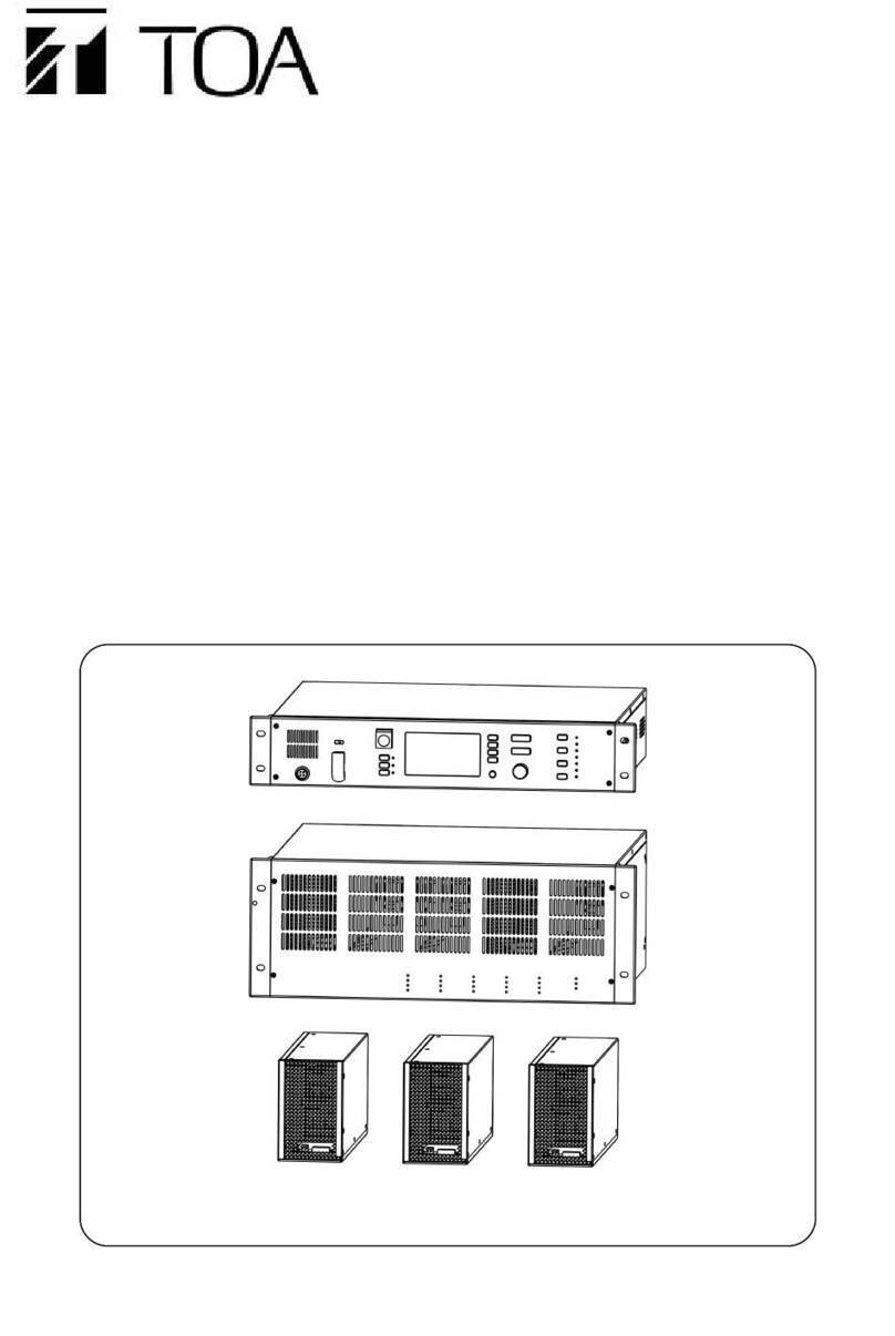 Toa VX-1000MC-W User manual