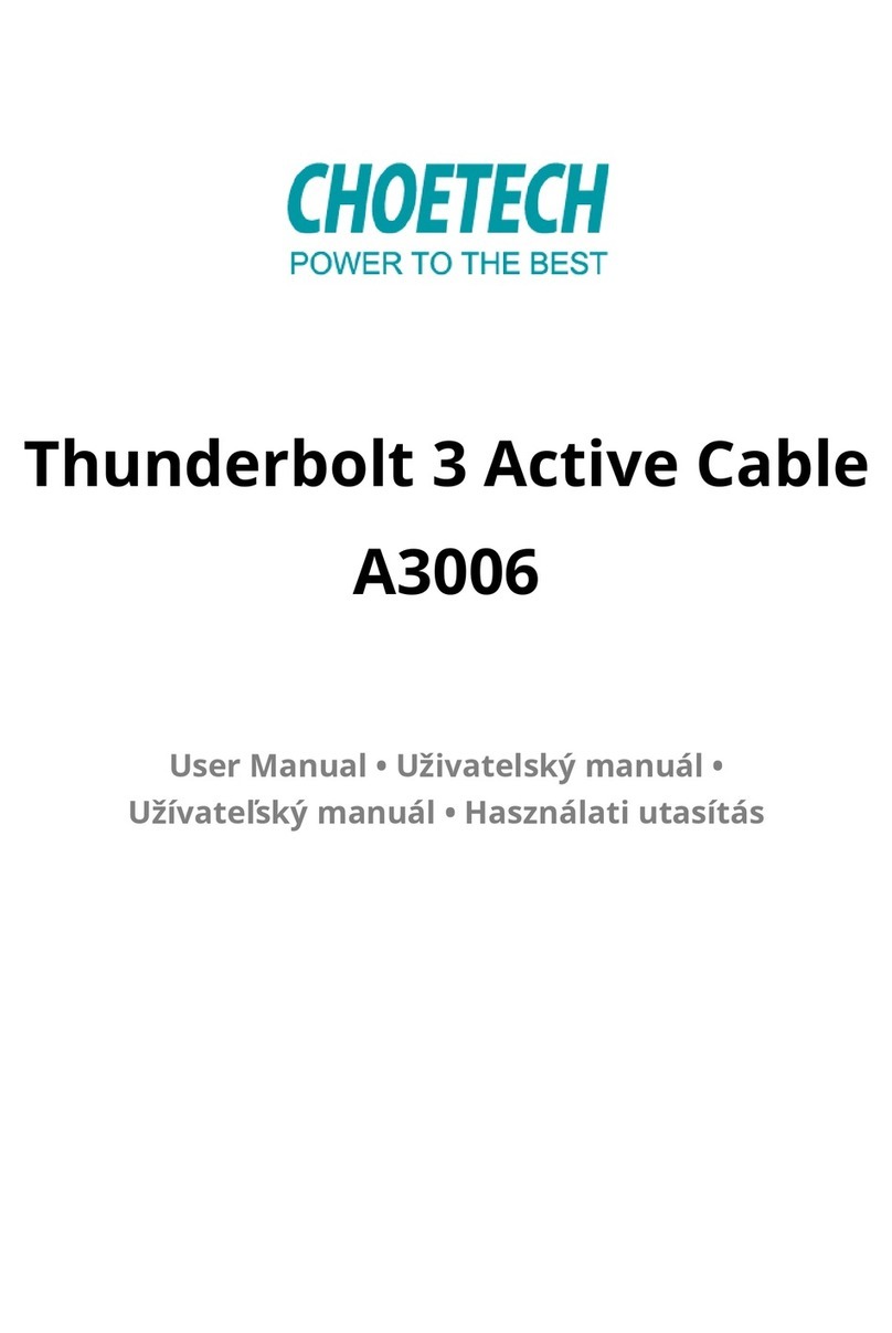 Choetech A3006 user manual