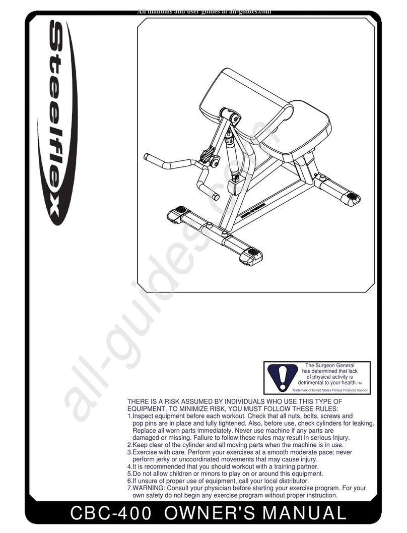 SteelFlex CBC-400 User manual SteelFlex CBC-400 User manual