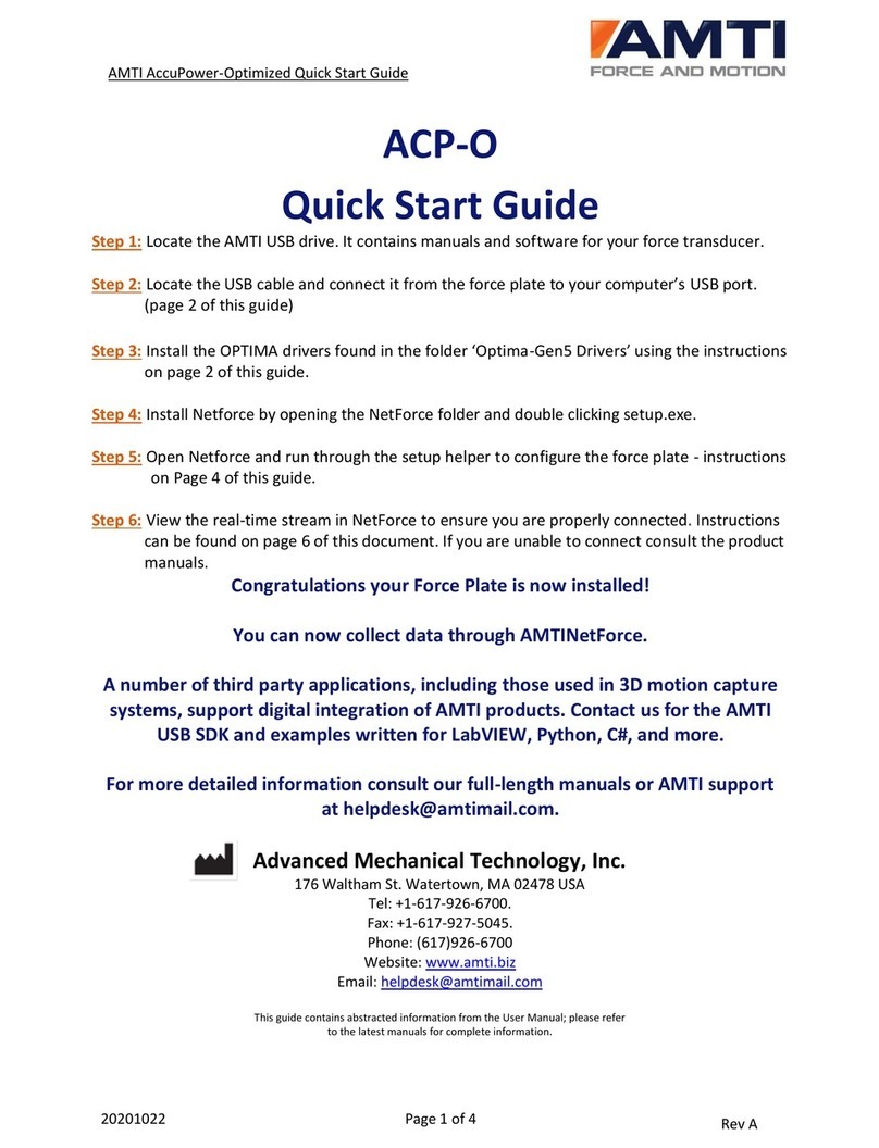 Amti ACP-O quick start guide