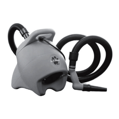 Drieaz Dri-Dog Dryer quick start guide