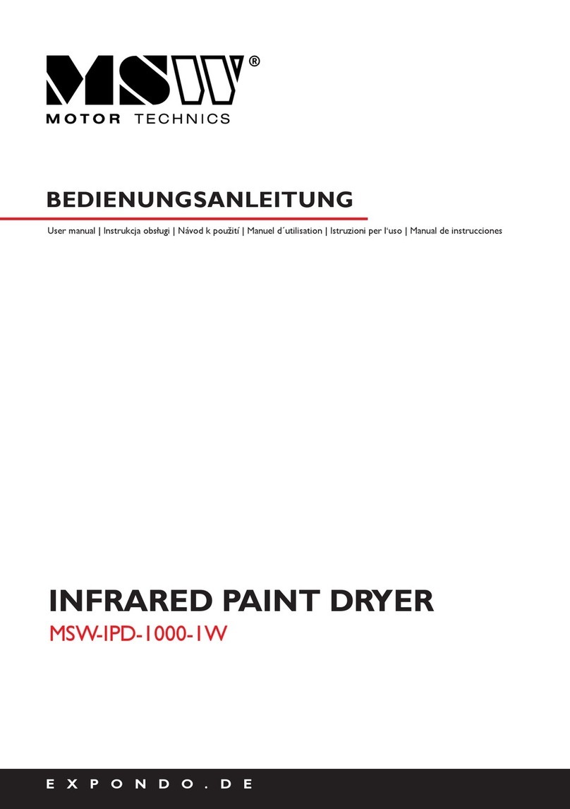 MSW Motor Technics MSW-IPD-1000-1W user manual
