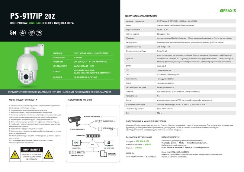 PRAXIS PS-9117IP user guide