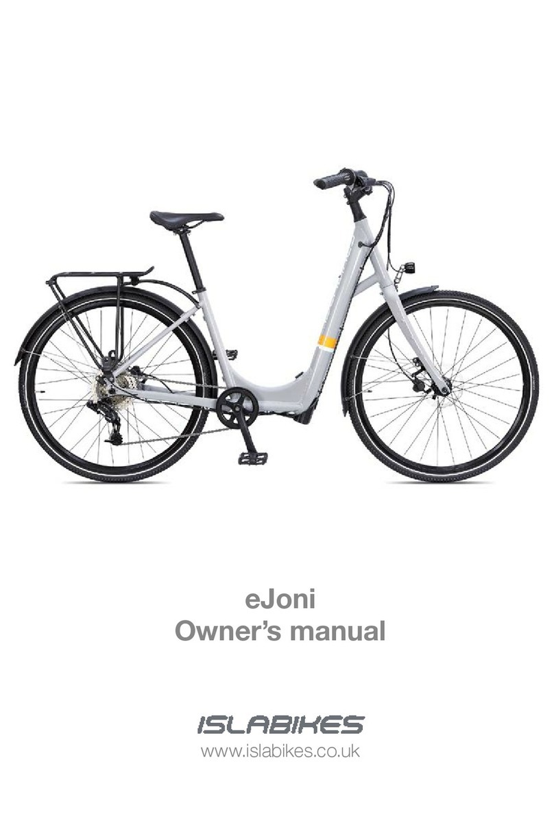 ISLABIKES eJoni owner's manual