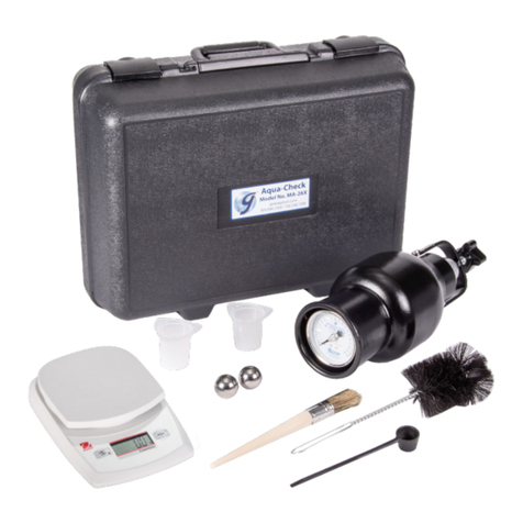 Gilson Aqua-Check MA-26X User manual