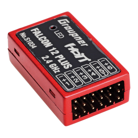 GRAUPNER Falcon 12 plus User manual