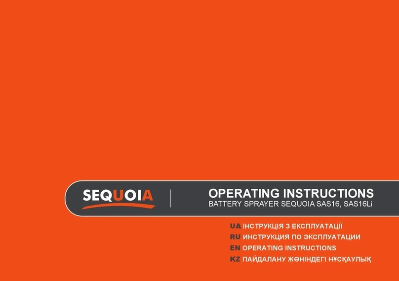 Sequoia SAS16 operating instructions