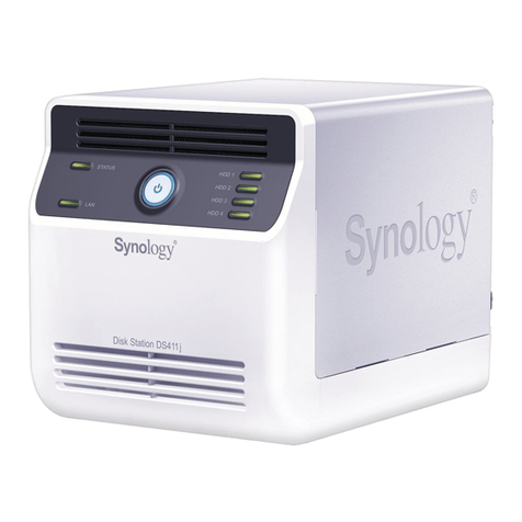 Synology DS411j Quick installation guide