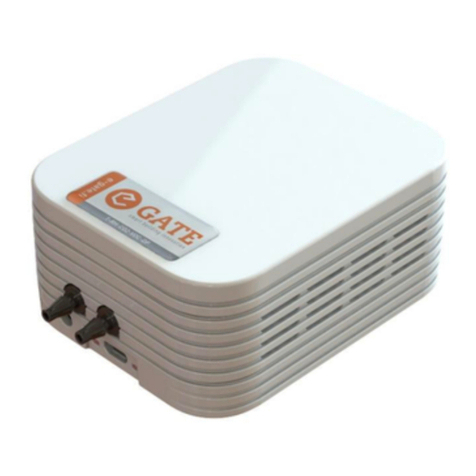 Nokeval eGate-Kombi-LWUS-RHT-CO2-TVOC-Dust40-DP manual