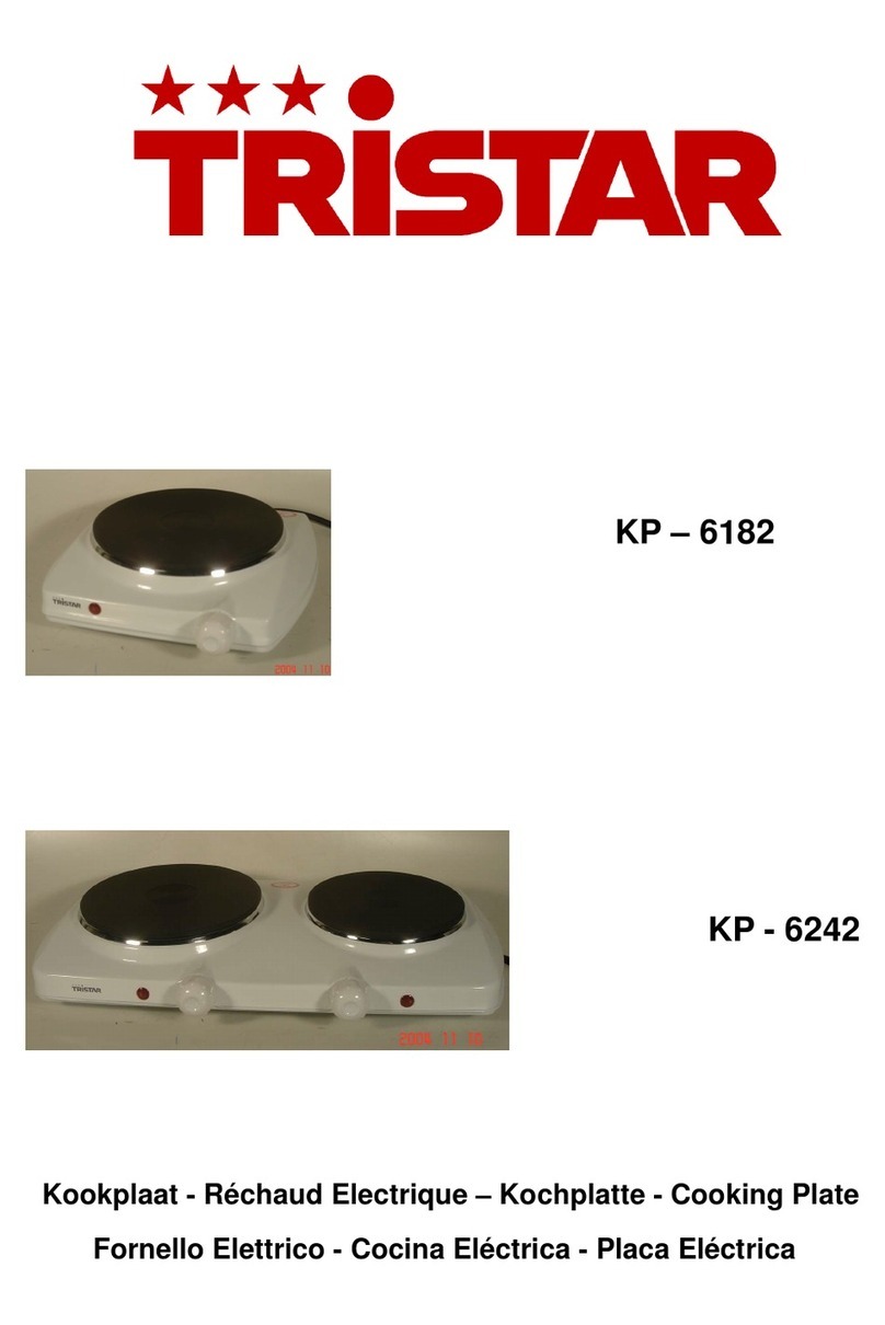 TriStar KP-6182 manual