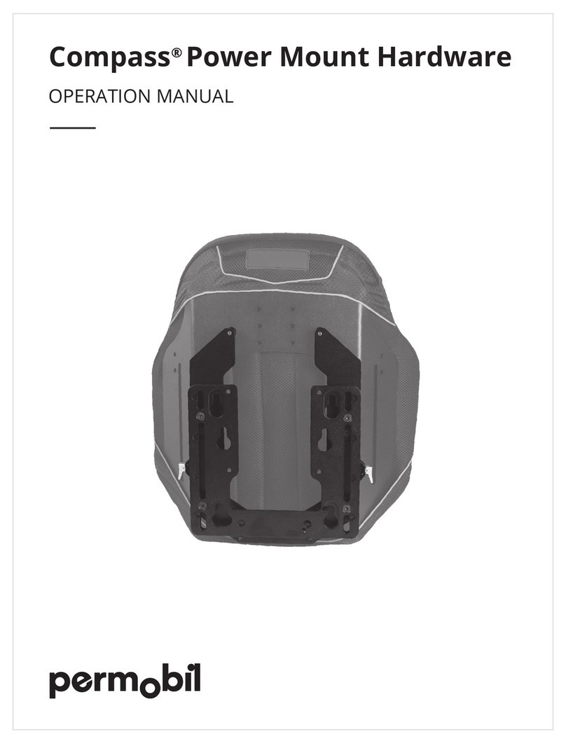 Permobil Compass Power Mount User manual