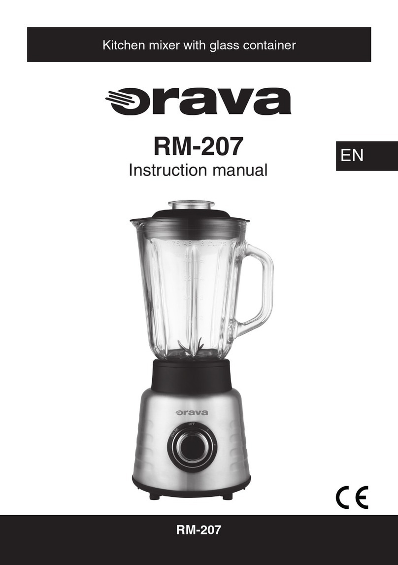 Orava RM-207 User manual