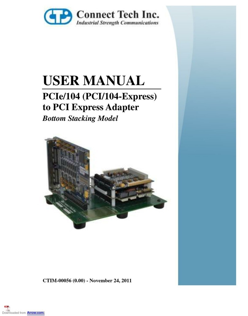 Connect Tech PCIe/104 User manual