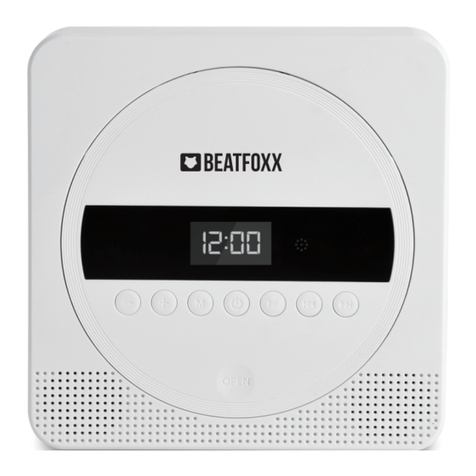 BEATFOXX MDVD-1606 Buddy Series instruction manual