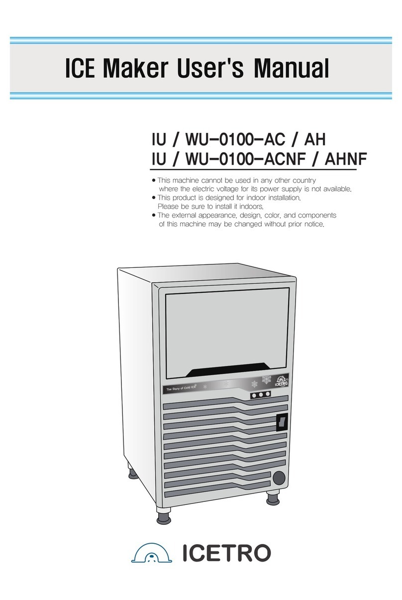 icetro IU / WU-0100-AC / ACNF User manual