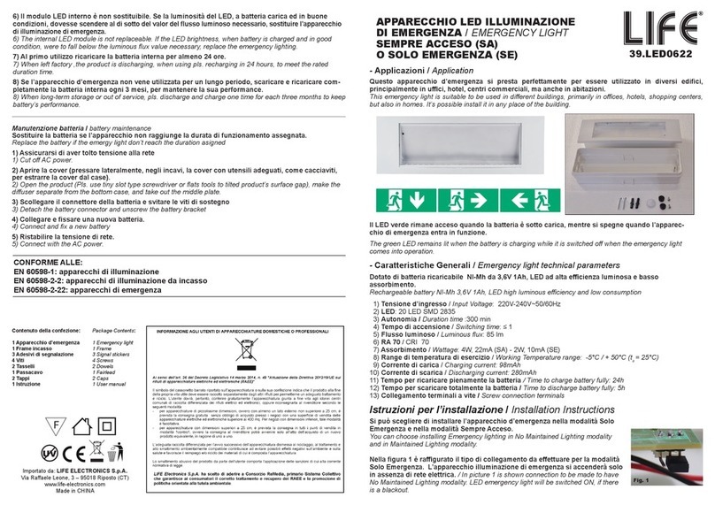 Life 39.LED0622 quick start guide
