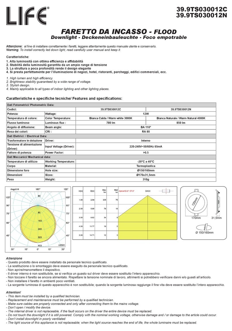 Life 39.9TS030012C quick start guide Life 39.9TS030012C quick start guide